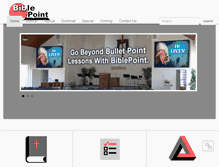 Tablet Screenshot of biblepoint.com